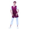 Karlowsky Tunic Sara - 65% Polyester/35% Cotton - Bordeaux -