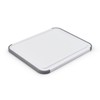 KitchenCraft KEG701NOSMGA Non-Slip Chopping Board Polypropylene Plastic White Grey