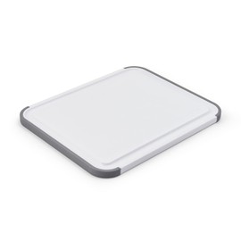 KitchenCraft KEG701NOSMGA Non-Slip Chopping Board Polypropylene Plastic White Grey