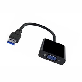 USB to VGA Adapters,USB 3.0/2.0 to VGA Adapter Multi-Display Video Converter- PC Laptop,Desktop, Laptop, PC, Monitor, Projector, HDTV(Black Usb to Vga)