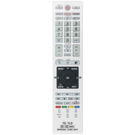 TS-1LC Universal Replacement Remote Control fit for Toshiba TV 19AV615DB 26AV615DB 32AV615DB 37AV616DB 32AV633DB 42AV635DB 32AV636DB 42HL800A 32L1350U 39L1350U 40L5200U 50L5200U 40LV665DB 42RV635DB