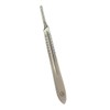 Tredoni Stainless Steel Scalpel Handle Number 4 - Flat Palmar