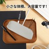 CAPASTEC Pencil Case, Pencil Case, Stationery, Slim, Leather, Simple, Large