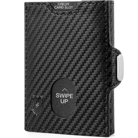 DODENSHA MagSnap Wallet I Card Holder Wallet, Carbon-2, Modern