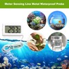 Aquarium Thermometer Digital Thermometer Sensor LCD Fridge Thermometer Waterproof for