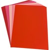 DJP 80GM Red & Pink Shade Tint Paper Pack -