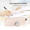 2 Packs Glossy Finish Love Heart Shaped Cell Phone Ring