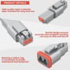 Deutsch Connector Kit, 48Pcs 6 Kits Deutsch Connector Kit with