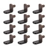 sourcing map Shelf Support Peg,6mm L-Shaped Support, Furniture Cabinet Shelf,Bracket