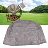 Firewood Rack Cover Dustproof Waterproof Sun Protection Round Outdoor Log