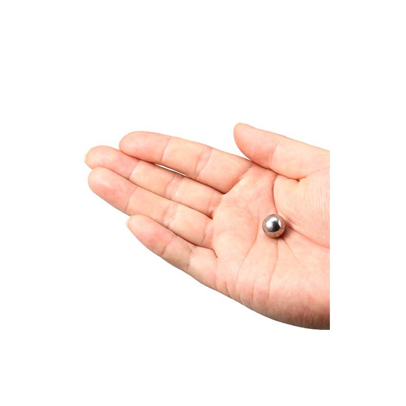sourcing map G25 Precision Chrome Steel Bearing Balls 12 mm