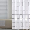BERYART Waterproof Fabric Shower Curtain Liner - Soft Hotel Quality