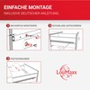 LouMaxx Ball Extension Set of 4 Drawer Runners 27 mm