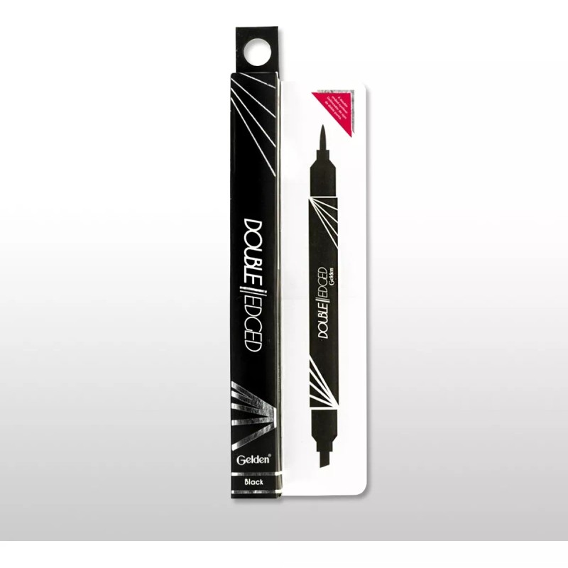 Gelden Delineador Líquido Para Ojos De Doble Punta [ Double
