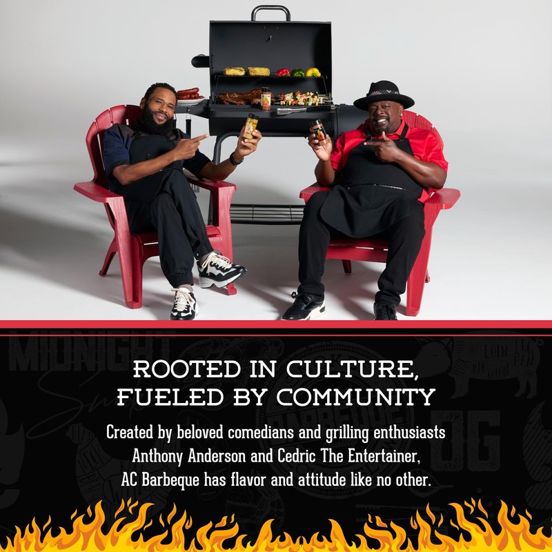 AC BARBEQUE TRIO SEASONING SET - The MVP, Midnight Smoke,