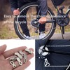 FYSL Chain Lock Bicycle Chain 10 Pairs Chain Lock Links