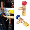 SIGANDG Safety Adaptor Flow Control Valve, Brass Flow Control Valve