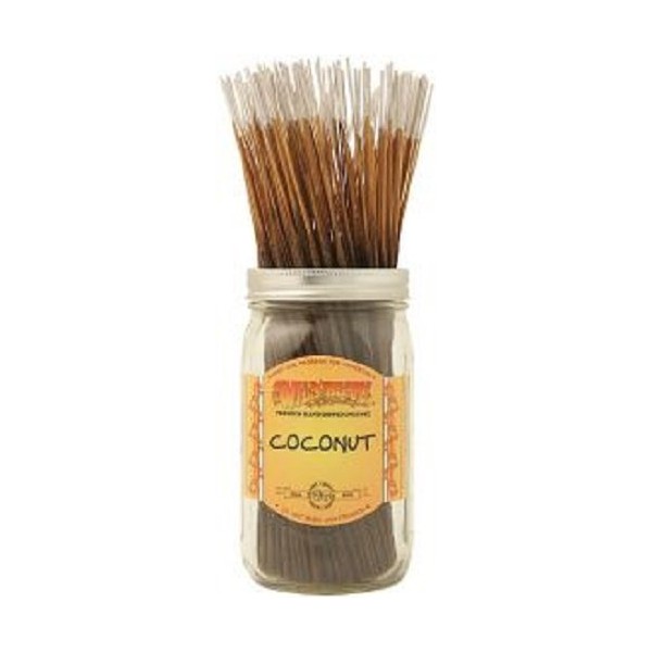 50 Wildberry Incense 11" Sticks – Coconut