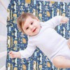 Baby Crib Sheets for Boys Girls,28x52x8 inch Fitted Crib Sheet