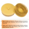 HARFINGTON 5pcs Bristle Disc 3" 80 Grit Abrasive Brush Deburring