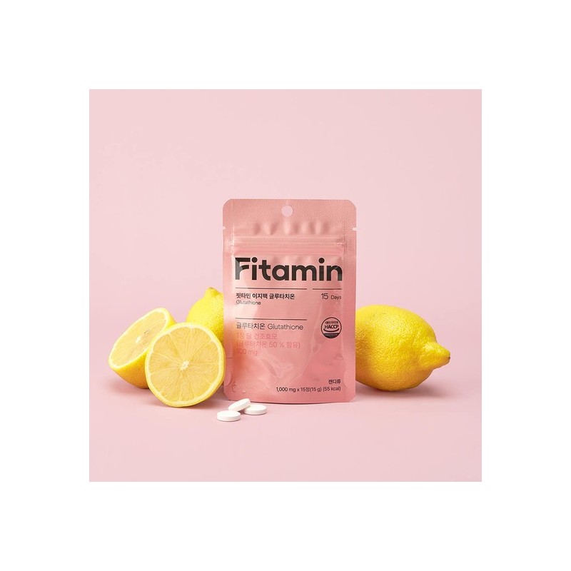 Fittamin Easy Pack Glutathione Chewables 15 Tablets (15-day supply) /