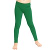 Oh So Soft Girl's Leggings Kelly Green Small
