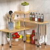 ZHWS Kitchen Countertop Organizer Spice Rack for Salt, Bathroom Counter