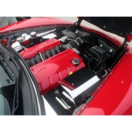 2005-2013 Corvette Chrome Engine & Trunk Screw Cap Cover Kit - 60pc