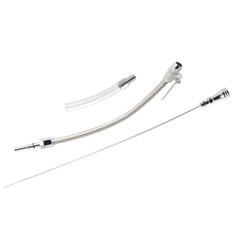 munirater LS Flexible Stainless Oil Dipstick Replacement for LSX LS1