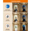 BLNAN Rechargeable Motion Sensor Ceiling Light with Remote, Dimmable Closet