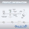 OHLECTRIC 2 Pack - H-Style Live End Canopy Connector –