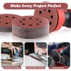 110 Pcs Sanding Discs Set, 5 Inch 8 Holes Hook