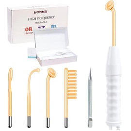 LiQiAMEi High F Rrequency Facial Wand for Face Care, Multi-Function Face Device Machine