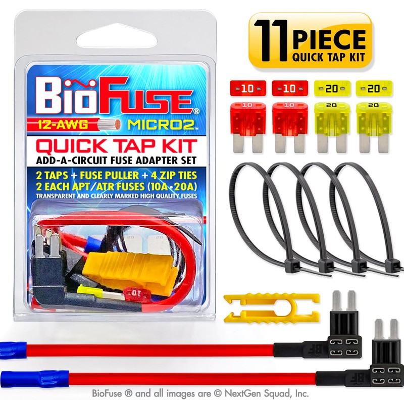 BioFuse 12 AWG Micro2 APT ATR Quick TAP KIT: 2