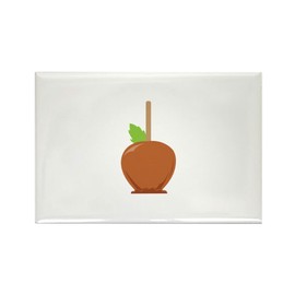 CafePress Caramel Candy Apple Magnets Rectangle Magnet, 3"x2" Refrigerator Magnet