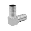 Beduan 1/2" ID Hose Barb Elbow, Stainless Steel 90 Degree