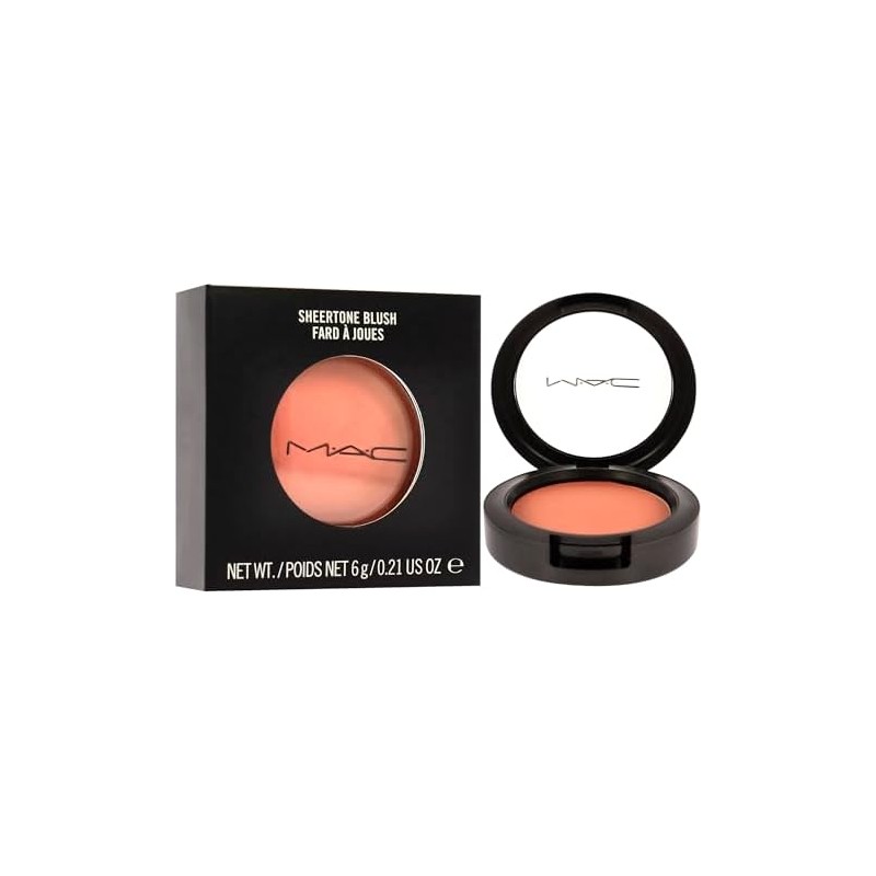 MAC Sheertone Powder Blush Gingerly for Women, 0.21 Ounce