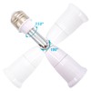 12W LED Spotlight Bulb Daylight White 6000K, Extra Long Adjustable