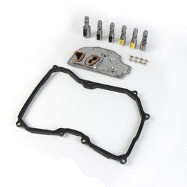 INGKAN TF60SN 09G Transmission Trans Solenoid Kit Fits for 2005-2010 Jetta 2.5L, for 2006-2017 Beetle 2.5L Solenoid Aftermarket Parts