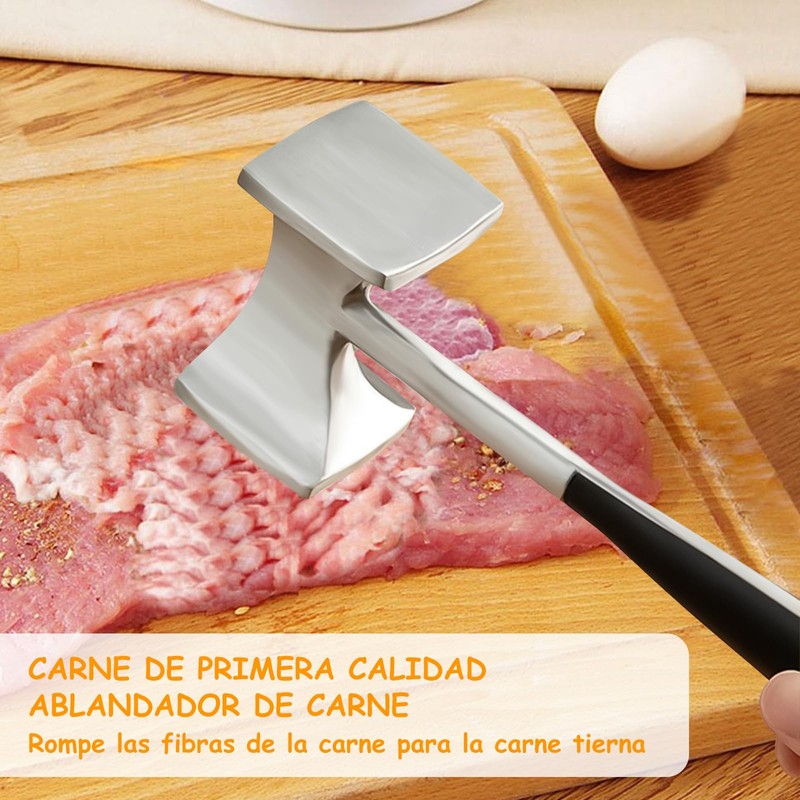 SelWatty Martillo Ablandador de Carne Resistente, Mazo para Carne de