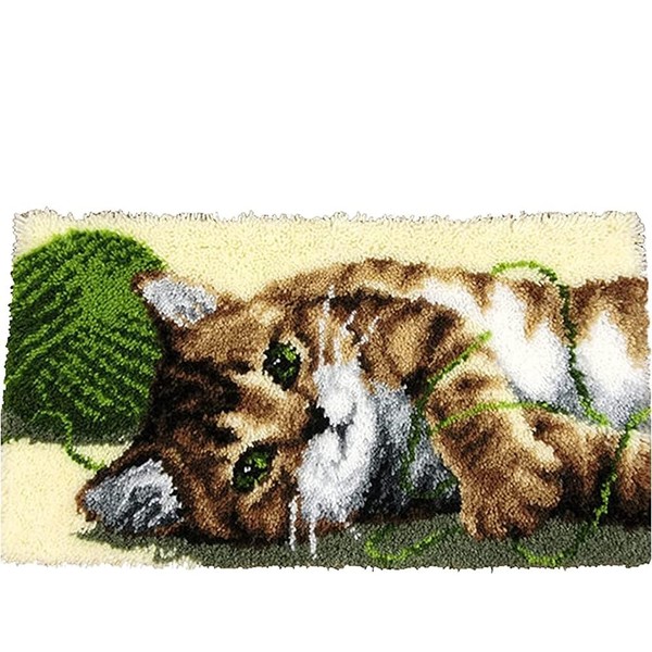 ROCKY&CHAO Latch Latch Kits with Cushion Cat and Wool DIY