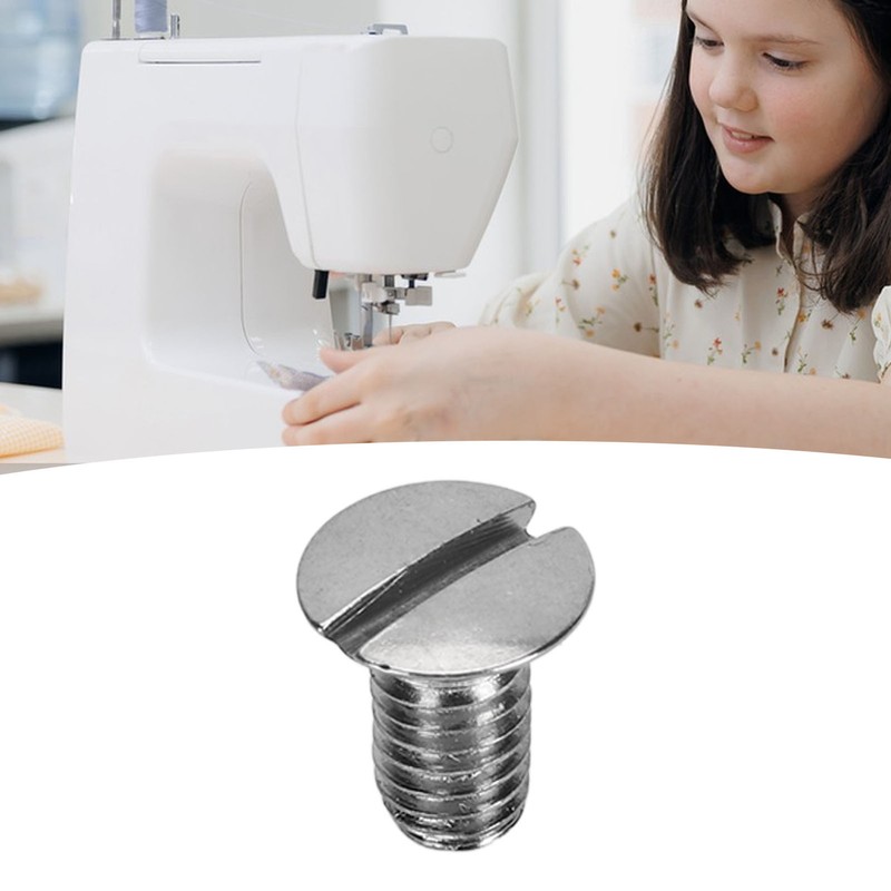 10Pcs Sewing Machine Needle Plate Screw Iron Needle Plate Screw
