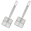 Cuisine Ready Wire Mesh Strainer with Long Handle | 2-Pack
