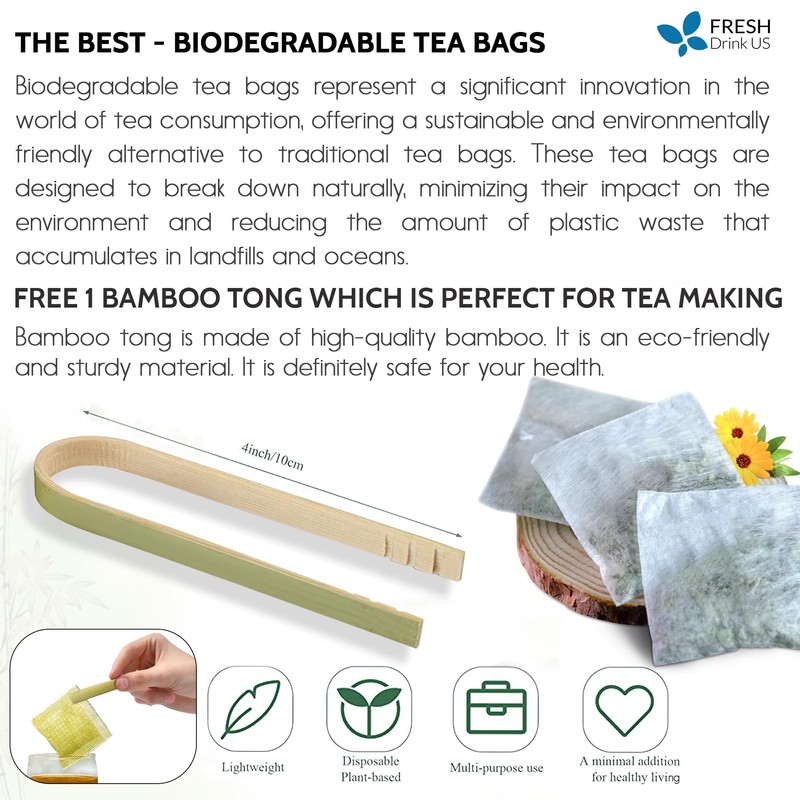 40 Natural Mango Leaf Tea Bags, 100% Pure from Mango