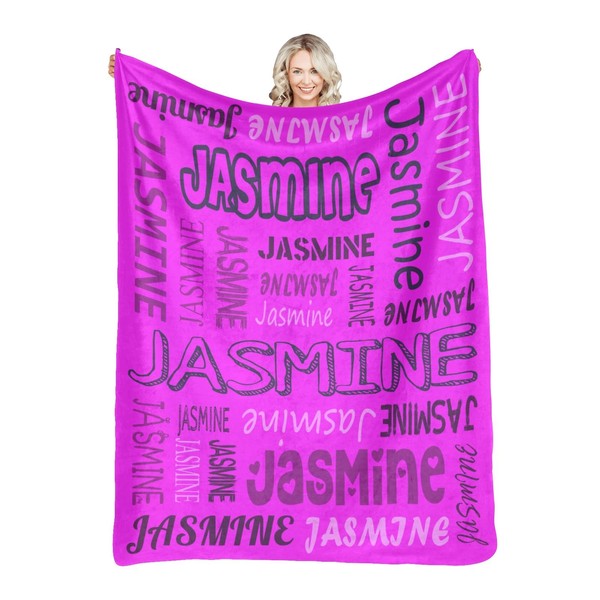 Custom Blanket Personalized Baby 30”- 80” Blanket with Name Customized