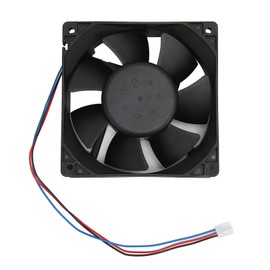 CPU Cooling Fan 120mm 24V 0.75A 1300RPM Quiet 3Pin Connector Easy Installation PC Cooling Fan for Computer Chassis