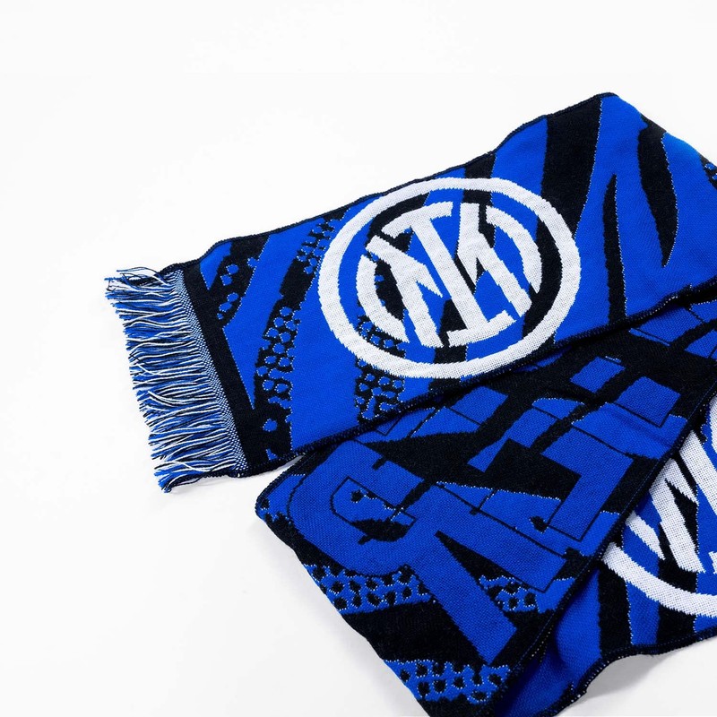 Inter Sciarpa Capodanno Cinese Limited Edition, Grafica Graffio Tigre e