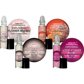 MOBETTER FRAGRANCE OILS Exploding Flower Bombs Set Women Perfume Body Oil