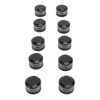 10pcs Motorcycle Engine Bolt Covers Resist Vibration CNC Aluminum Universal