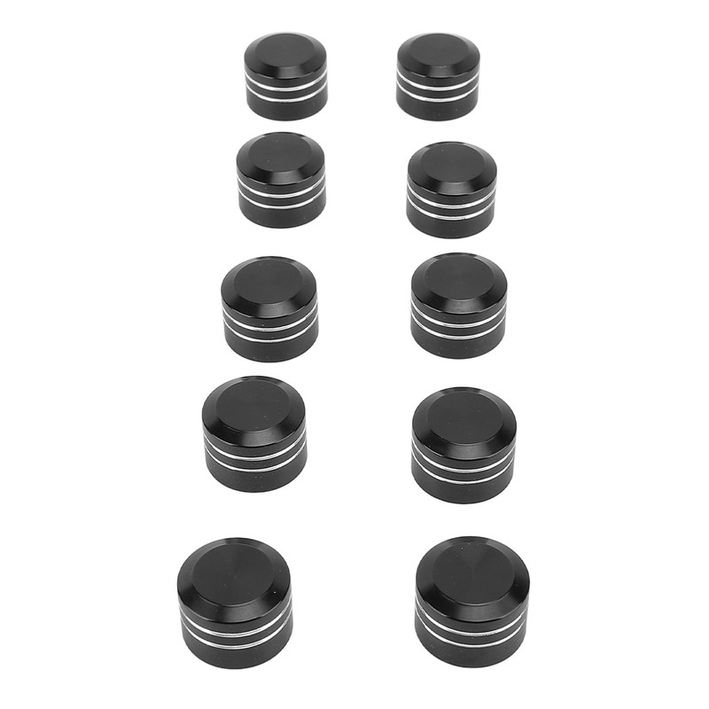 10pcs Motorcycle Engine Bolt Covers Resist Vibration CNC Aluminum Universal